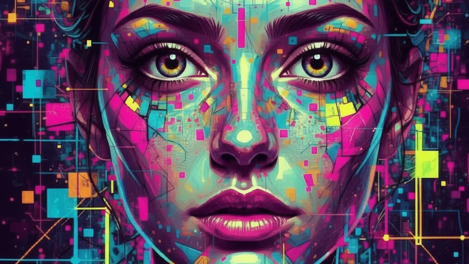 Caricatronchi character illustration in a colorful cartoon style with exaggerated facial expressions.