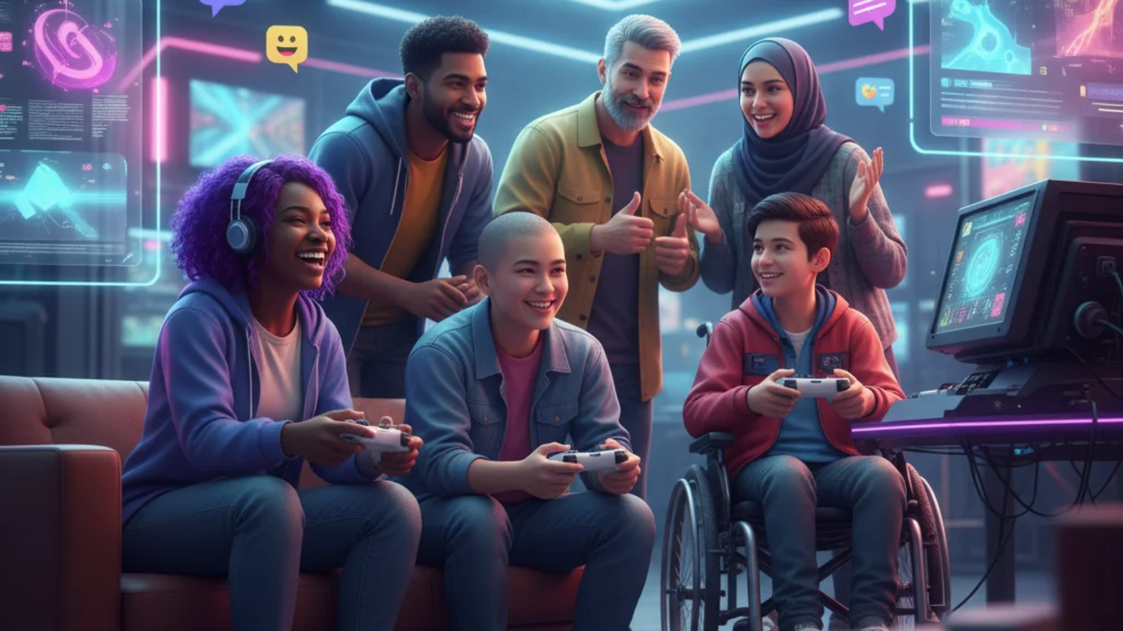 Gaymetu E inclusive gaming movement connecting diverse players in digital culture.