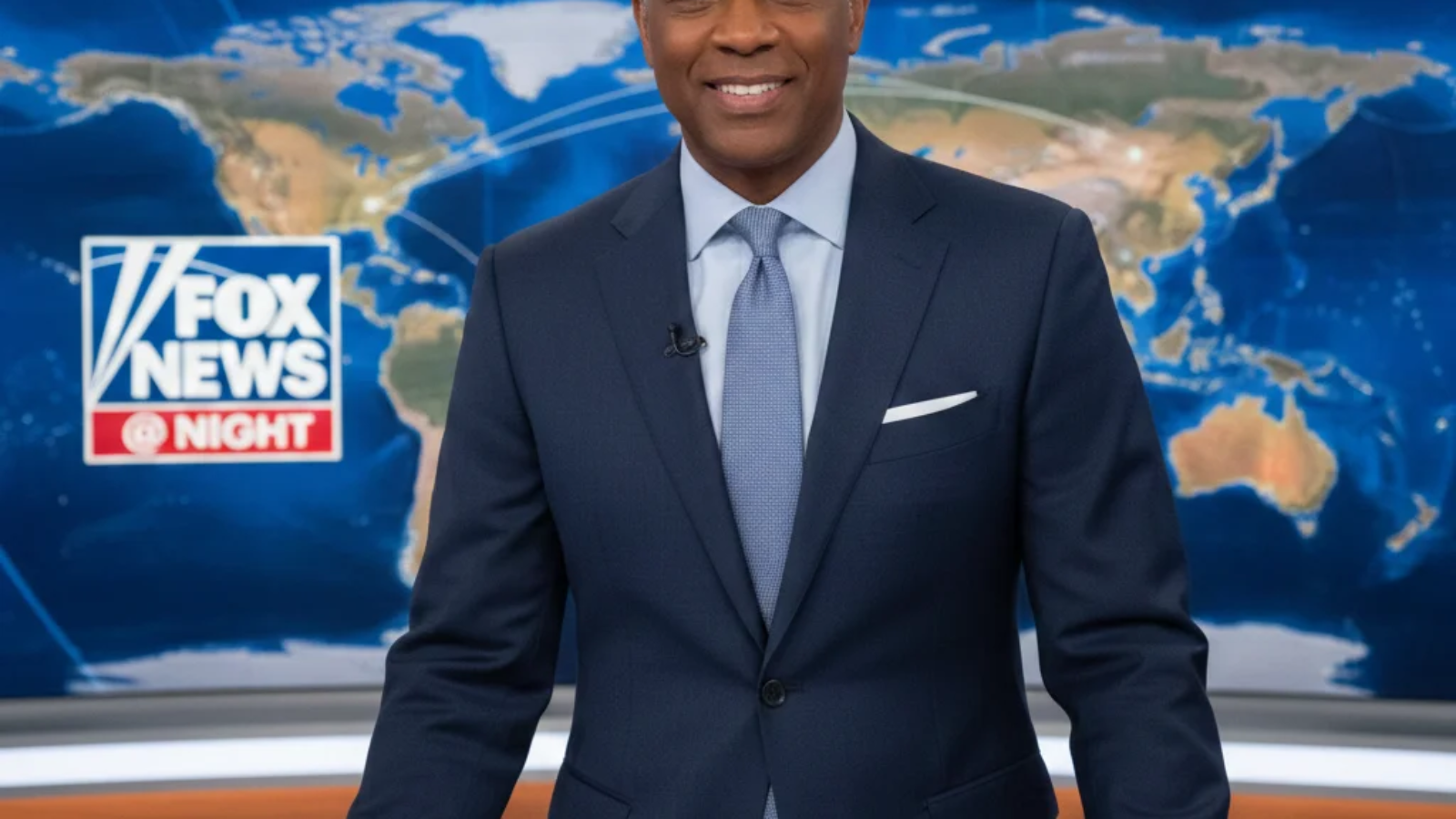 Kevin Corke reporting from the White House during a live news segment.