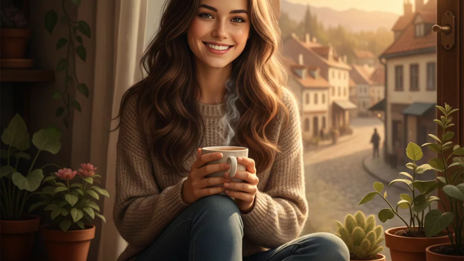 A professional and candid portrait of Monika Leveski, showcasing the rising social media star’s authentic personality and style.