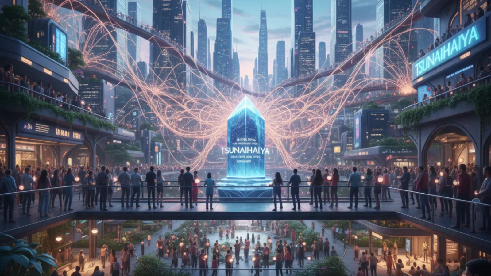 Tsunaihaiya representing cultural connection unity and shared human values