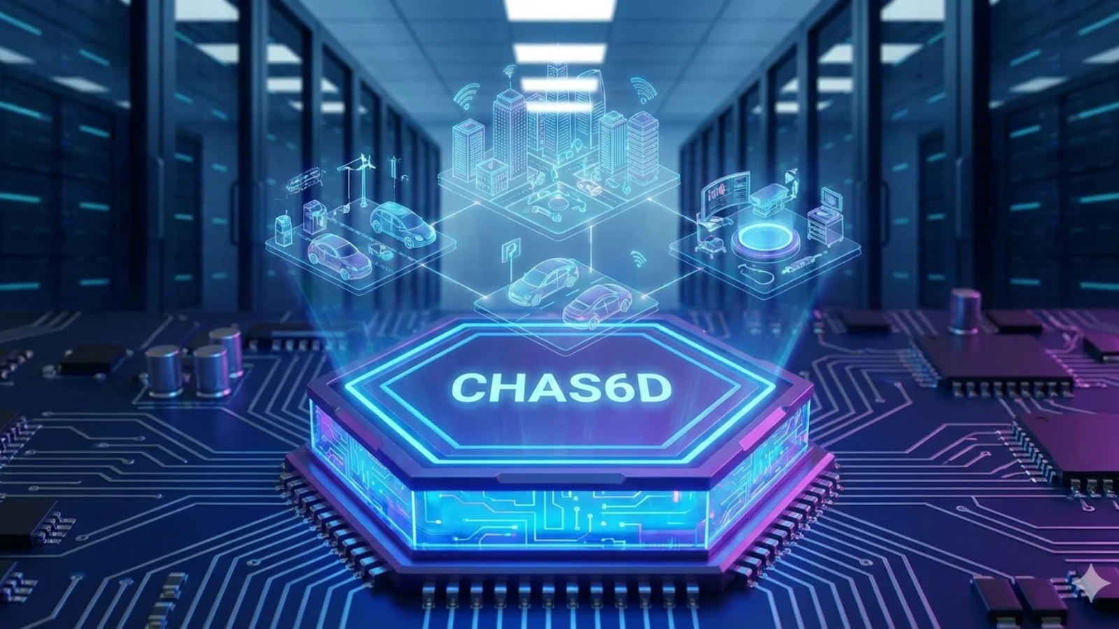 Chas6d technology platform illustrating modern digital transformation and innovation
