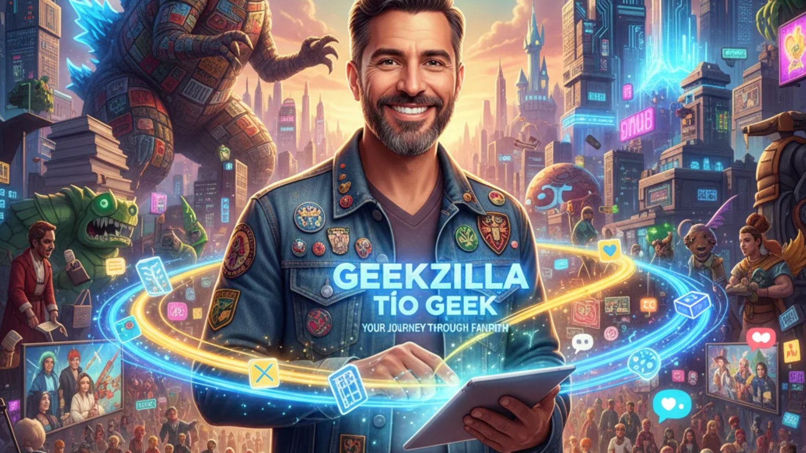 "Geekzilla Tio Geek exploring pop culture, fandoms, cosplay, iconic movies, comics, and gaming communities around the world."