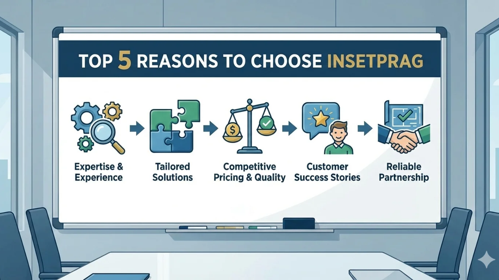 Insetprag delivering expert project solutions with innovation, quality assurance, and tailored services for businesses.