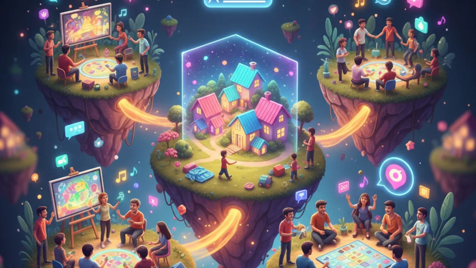 LexatSmallville online community interface showing forums and user engagement